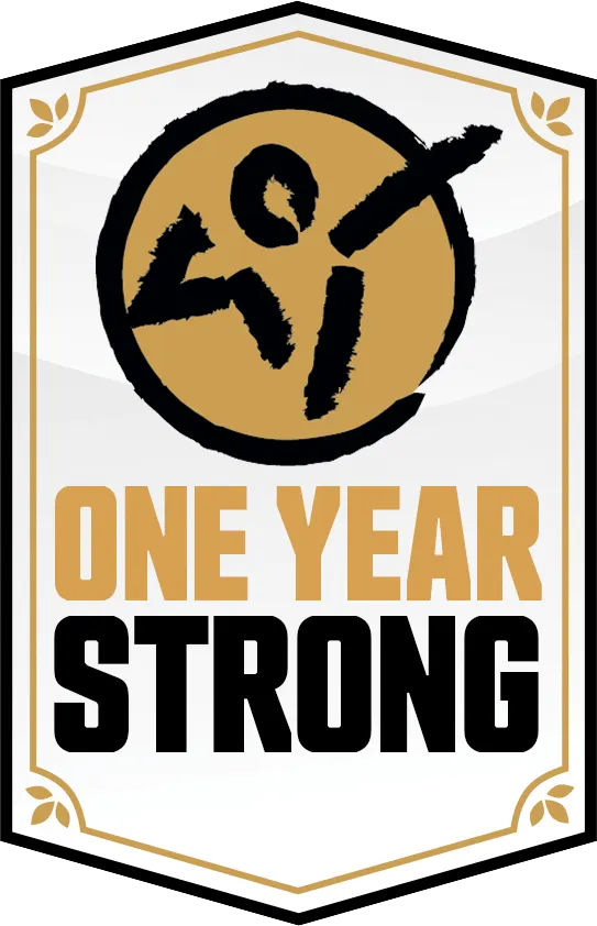 One Year Strong Logo